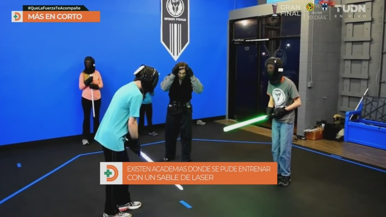 ¡Que la fuerza te acompañe! La competencia oficial con sables de luz