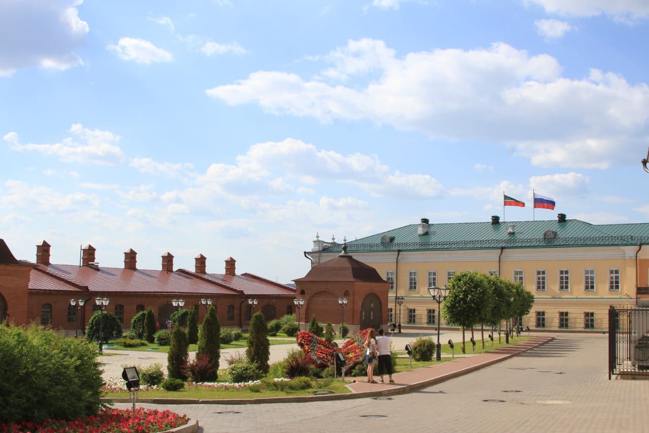 Lugares históricos de Kazán, sede de la Copa Mundial de Fútbol.