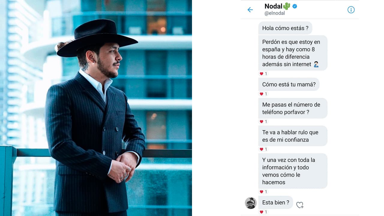 Desde España, sin importar la diferencia horaria y el hecho de no tener internet las 24 horas, el novio de Belinda se comunicó con ellas para conocer más información y conectarlos con su equipo de trabajo.