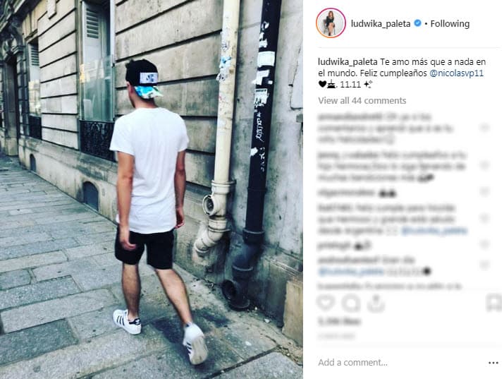 Fue junto a esta fotografía que Ludwika envió un emotivo mensaje para su hijo.