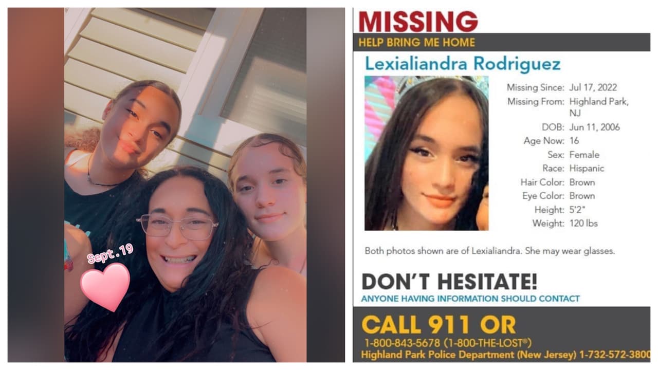 “Por favor, regresa”: el clamor de la hermana de Lexialindra Rodríguez, desaparecida en Nueva Jersey hace un mes