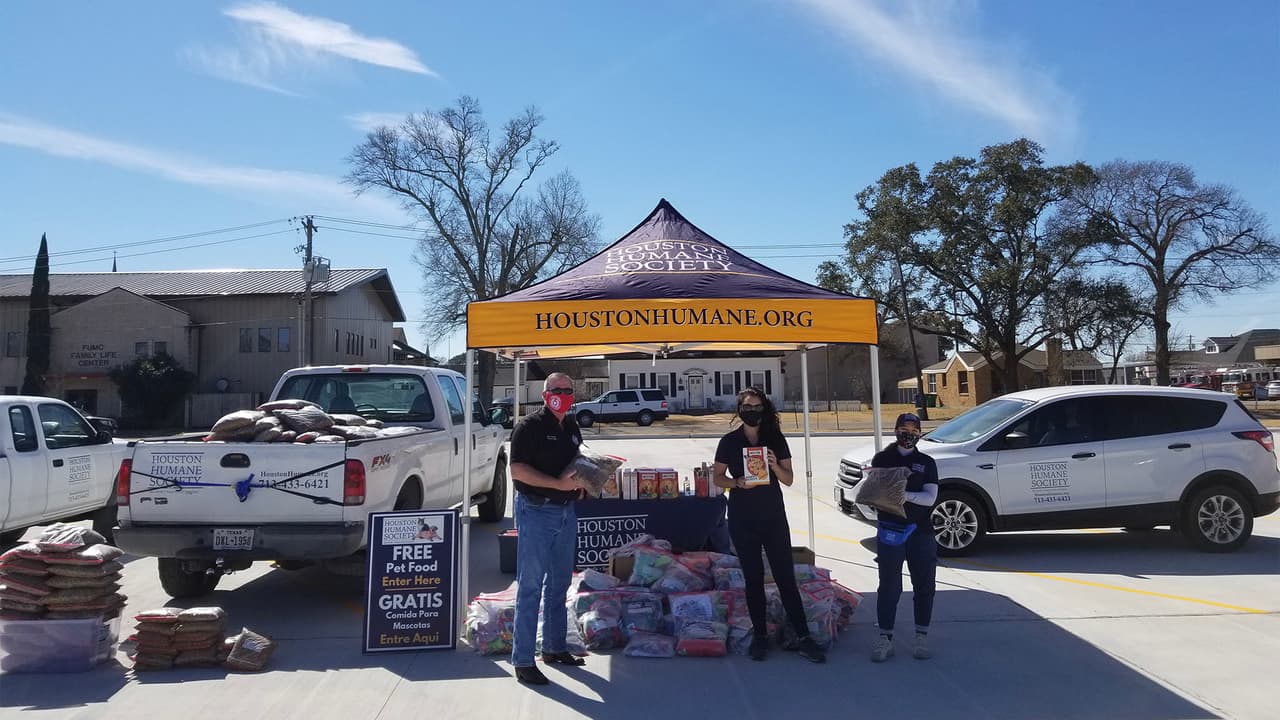 No se requieren citas y cualquier dueño de mascota se puede acercar para conseguir uno de estos alimentos.