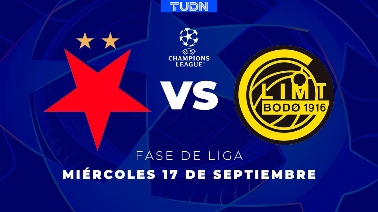 Así puedes ver el Slavia Praga vs. Bodo/Glimt de la Champions League