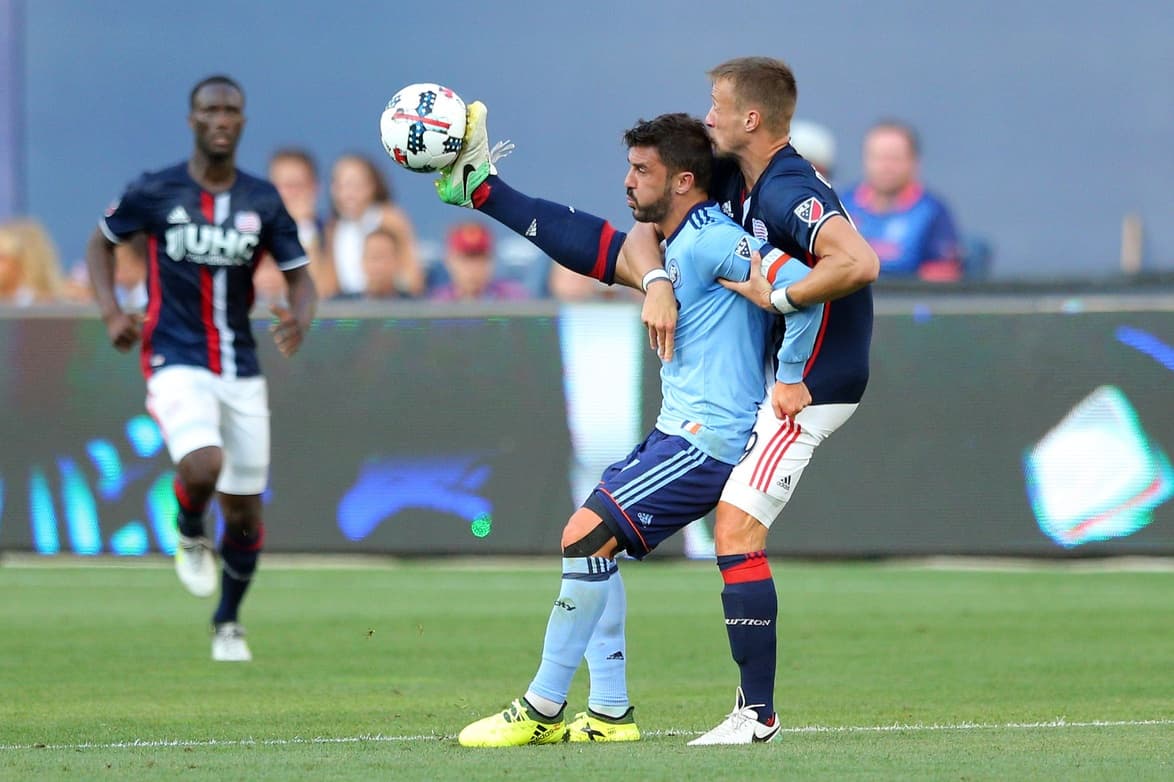 David Villa y el novato Jonathan Lewis rescatan a NYCFC ante NE Revolution
