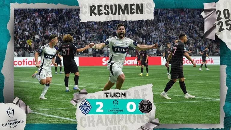 Vancouver apaga a Inter Miami y acaricia la Final de Concacaf