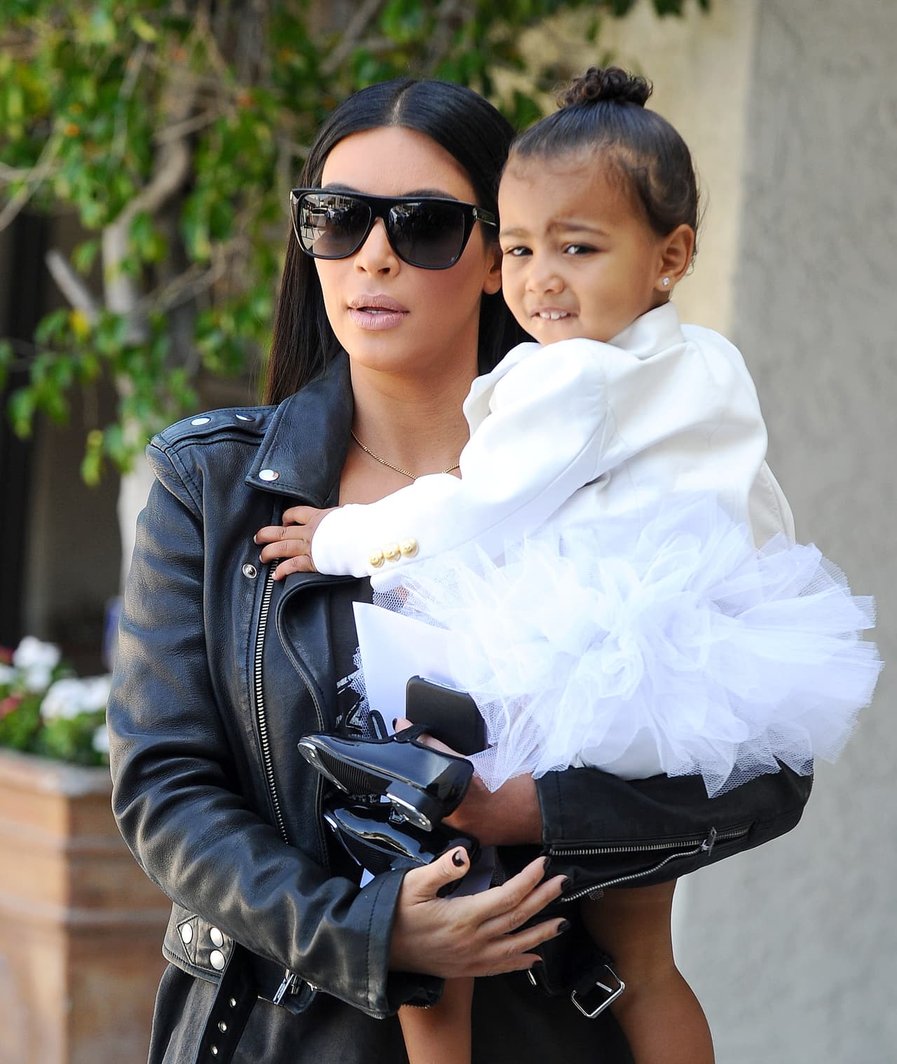 Kim y Kanye obviamente estarían en primera fila aplaudiéndole a su bebé.