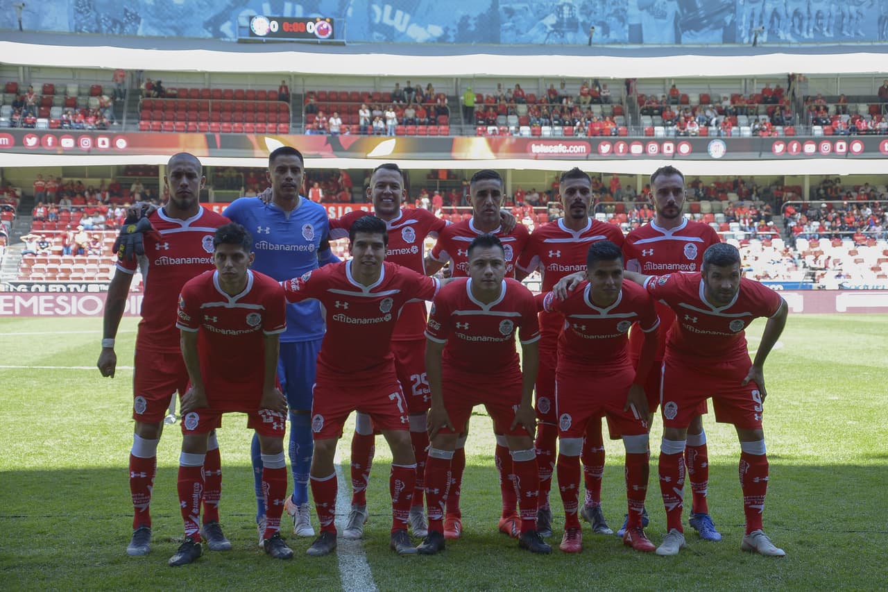 La alineación titular de Toluca en el encuentro de la Jornada 9 del
<a href="https://www.univision.com/deportes/futbol/liga-mx/*">Clausura 2019</a>.