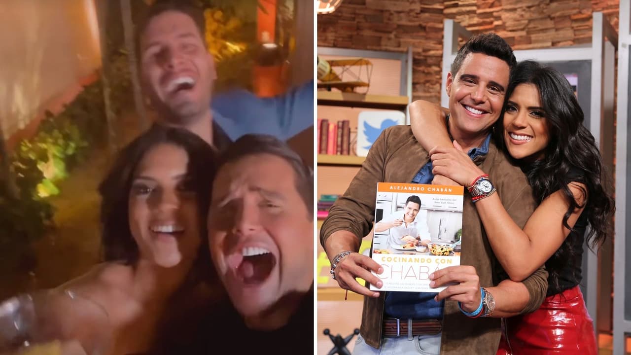 El exconductor de Despierta América también publicó fotos y videos tanto del ensayo como de la fiesta de bienvenida.