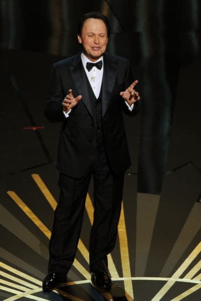 Billy Crystal ha sido uno de los favoritos para presentar los "scar y en el 2012 no fue la excepción.