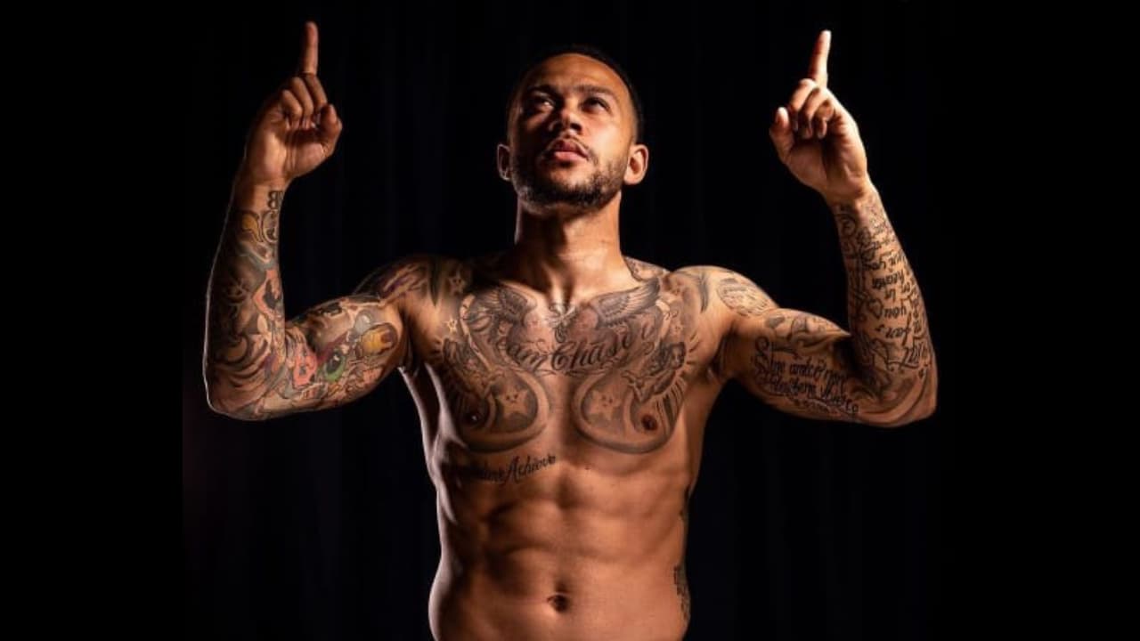 Los impresionantes tatuajes de Arturo Vidal y Memphis Depay | El chileno y el neerlandés compiten por llevar los mejores diseños en su piel.
