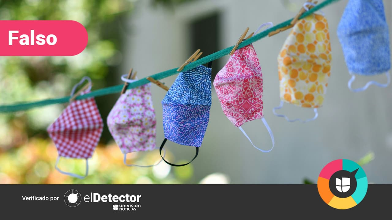 Es falso que las mascarillas producen daños neuronales en los niños y afectan a los que tienen asma