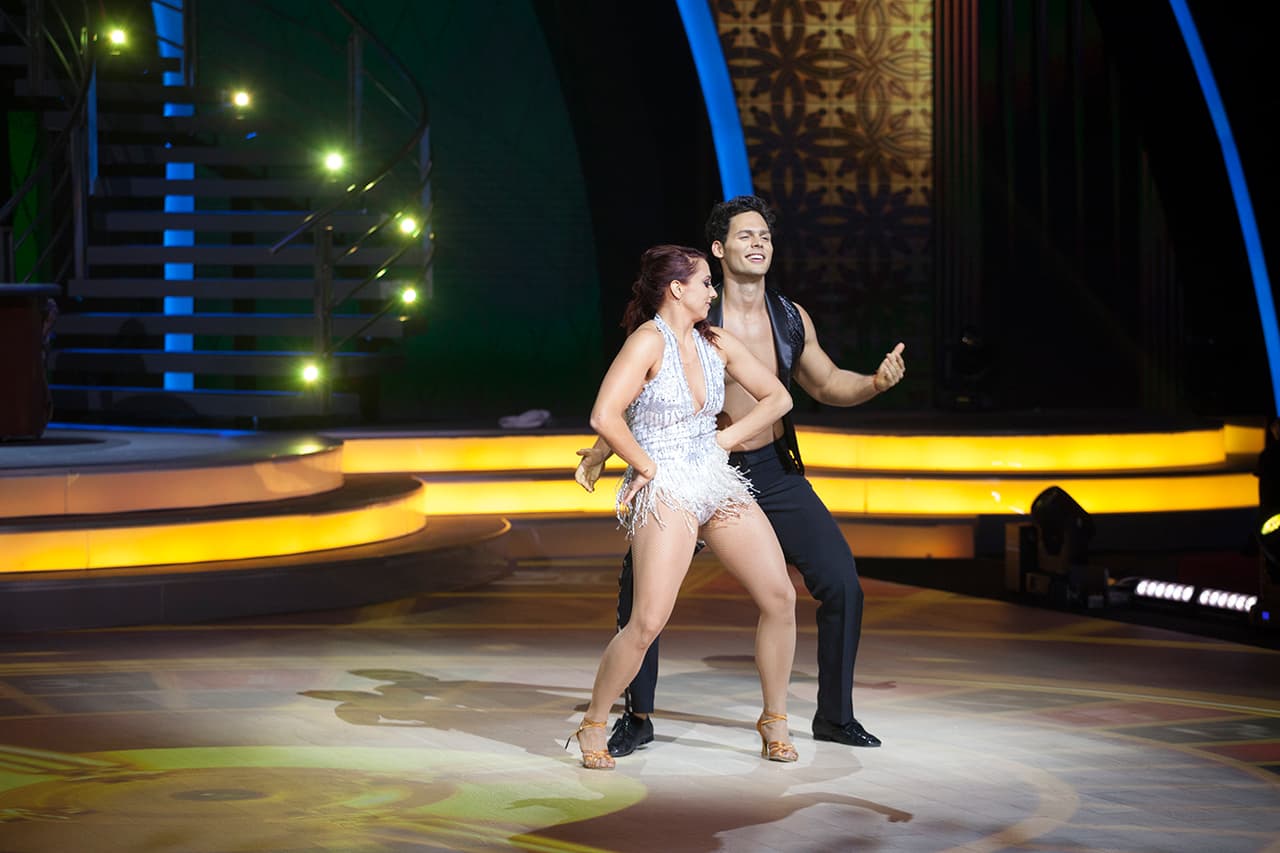 "Me lo viví, me lo gocé... Me encantó", le soltó la campeona de baile.