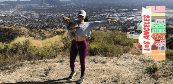 <a href="http://www.univision.com/temas/carla-medrano">Carla Medrano</a> en la cima de Los Ángeles.