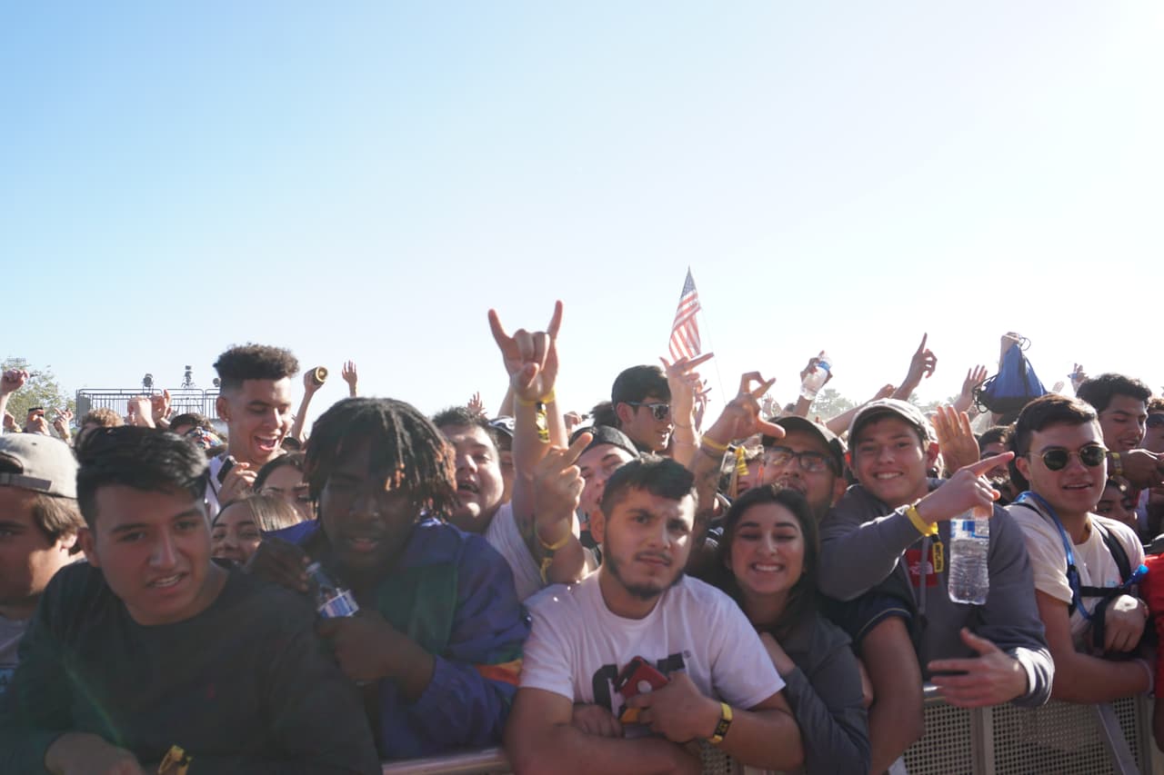 Massive crowds gathered to watch a variety of hip hop groups, from Bamsworth Belli to Wiz Khalifa. These are just a few of our favorite crowd photos.