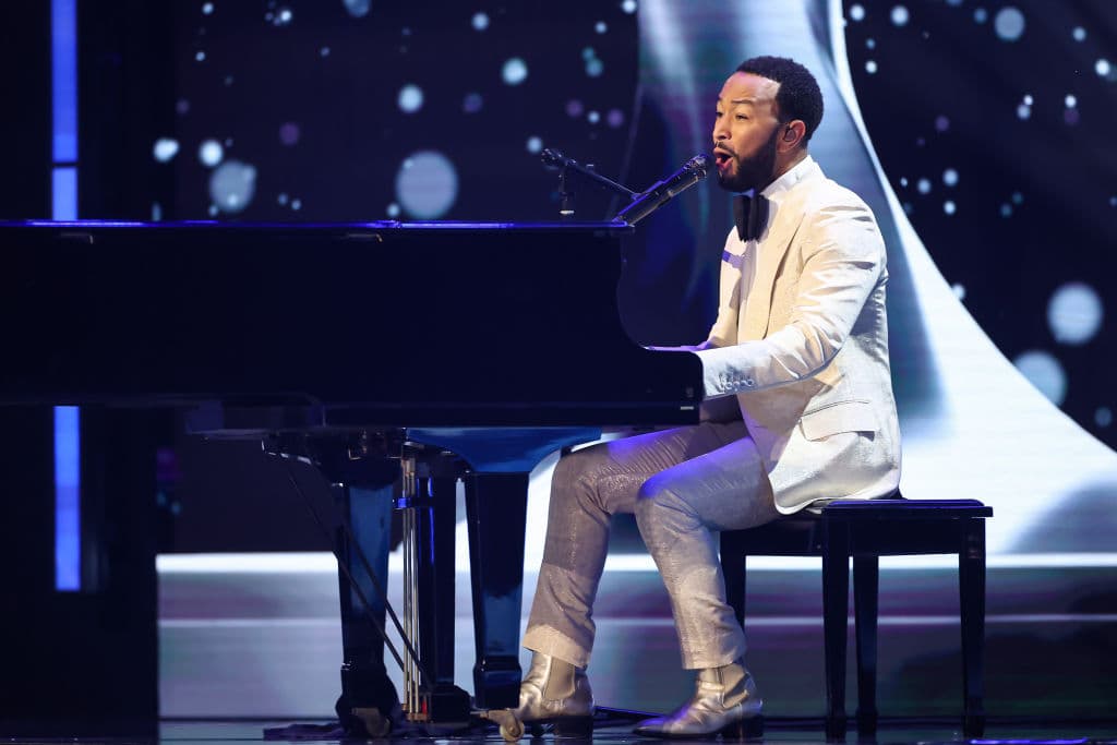 John Legend en Miss Universo 2023, en El Salvador.