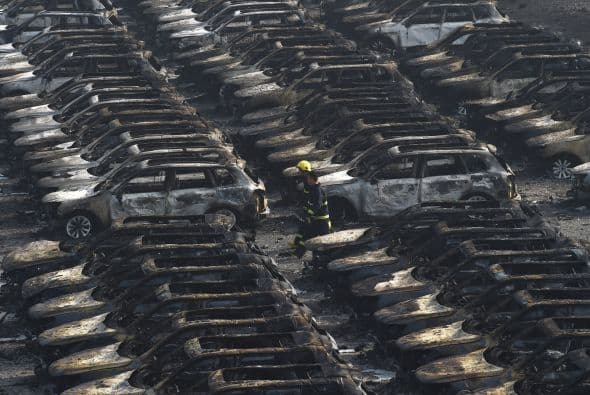 Explosión en Tianjin, China