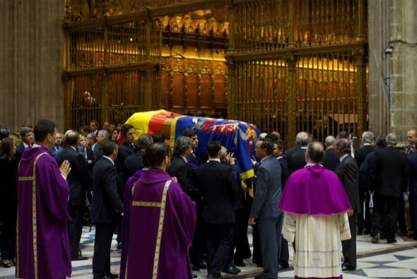 La misa, como era de esperarse resultó muy emotiva.