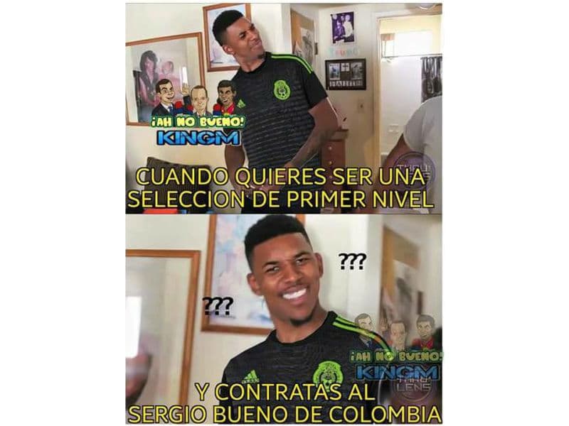 Antes de iniciar el cotejo aparecieron los memes, muchos de ellos con plena confianza de una victoria de México sobre Estados Unidos