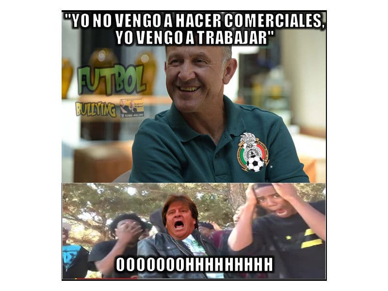 Antes de iniciar el cotejo aparecieron los memes, muchos de ellos con plena confianza de una victoria de México sobre Estados Unidos