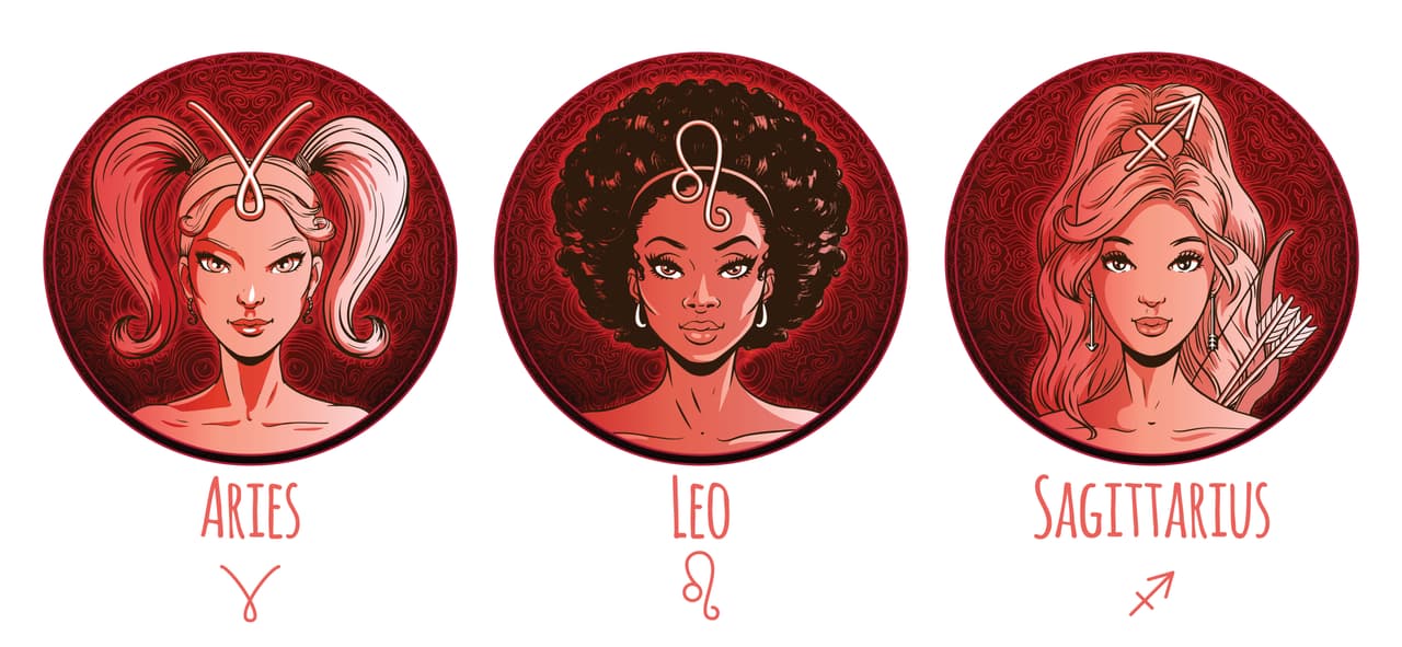 Los signos de fuego son los más temperamentales, apasionados, impulsivos e intensos del horóscopo, con lo bueno y lo malo que esto implica.