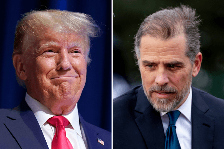 Hunter Biden y Donald Trump, cómo sus casos impactan la campaña presidencial 2024