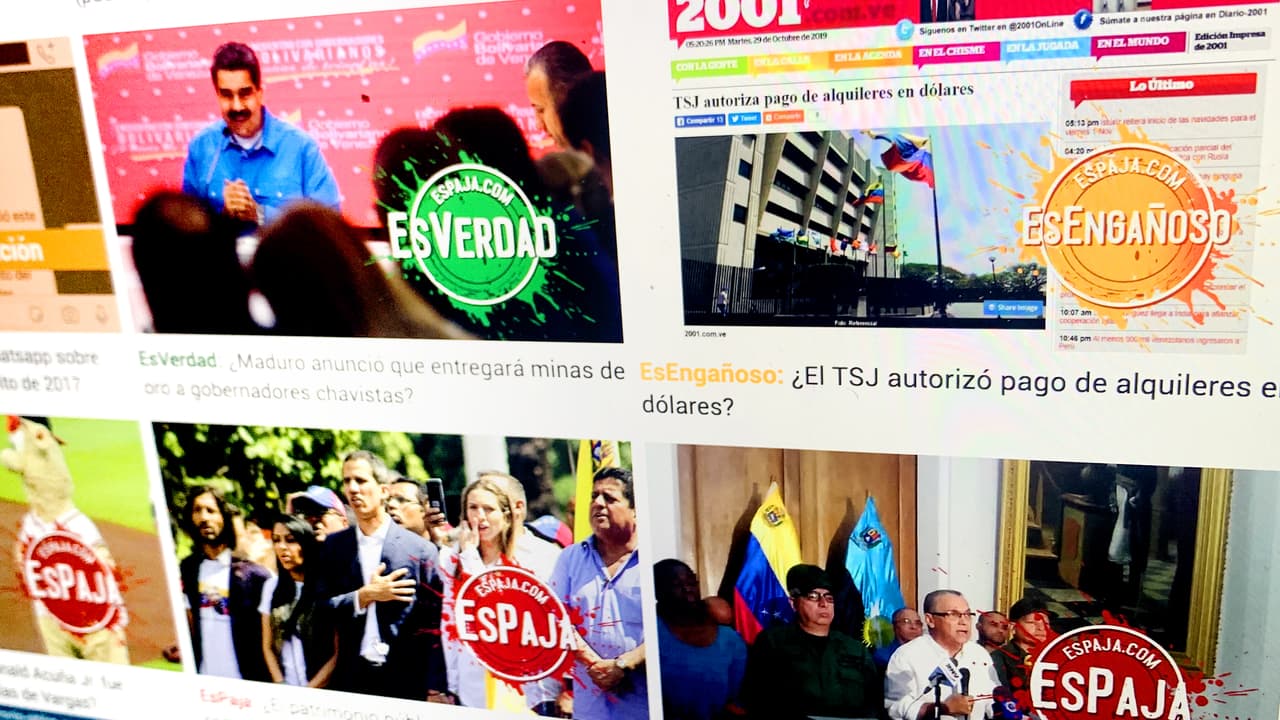 En plena crisis humanitaria, los venezolanos apuestan por el chequeo de datos