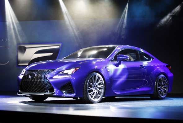 El RCF concept nos muestra el carácter deportivo que Lexus puede tener.