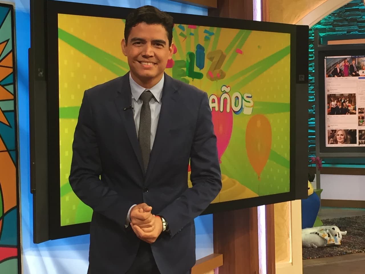 Nada como trabajar con una sonrisa como la de Orlando Segura para rendirle tributo ante todo a la vida.