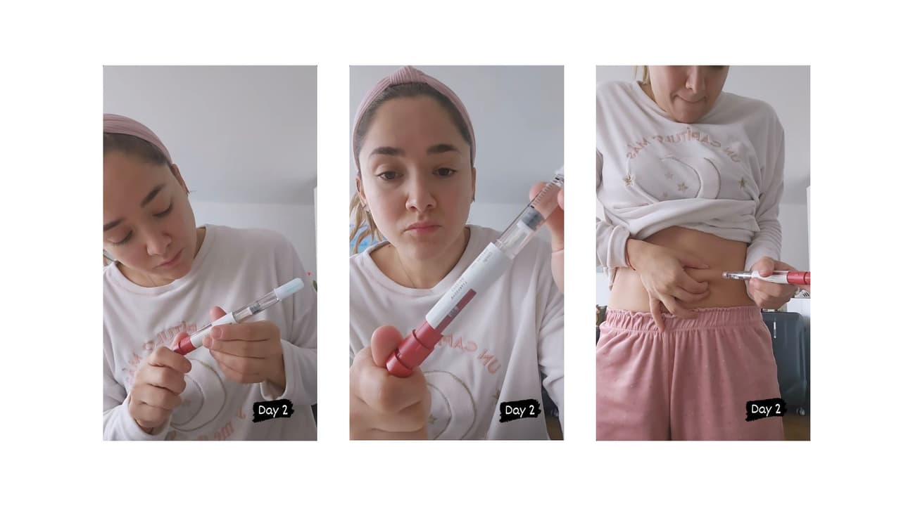 Acompañada de su mamá, la actriz comenzó su tratamiento para ser mamá nuevamente.