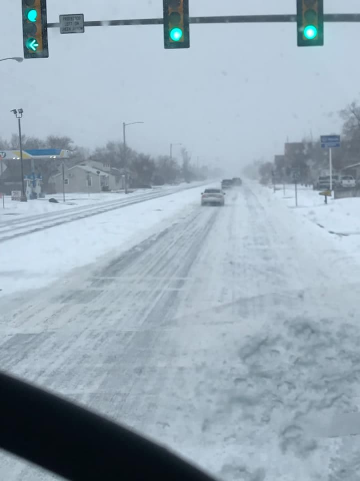¿Cómo les va con el frío en Amarillo, Texas? Francisco Pérez, un radioescucha de El Show de Raúl Brindis, comparti´ó esta imagen en la que la nieve sigue siendo la protagonista.