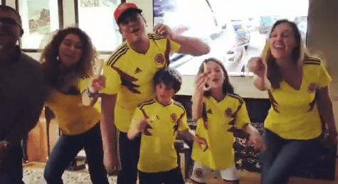 En su cuenta oficial de Instagram el intérprete expresó su apoyo hacia la Selección de Colombia.