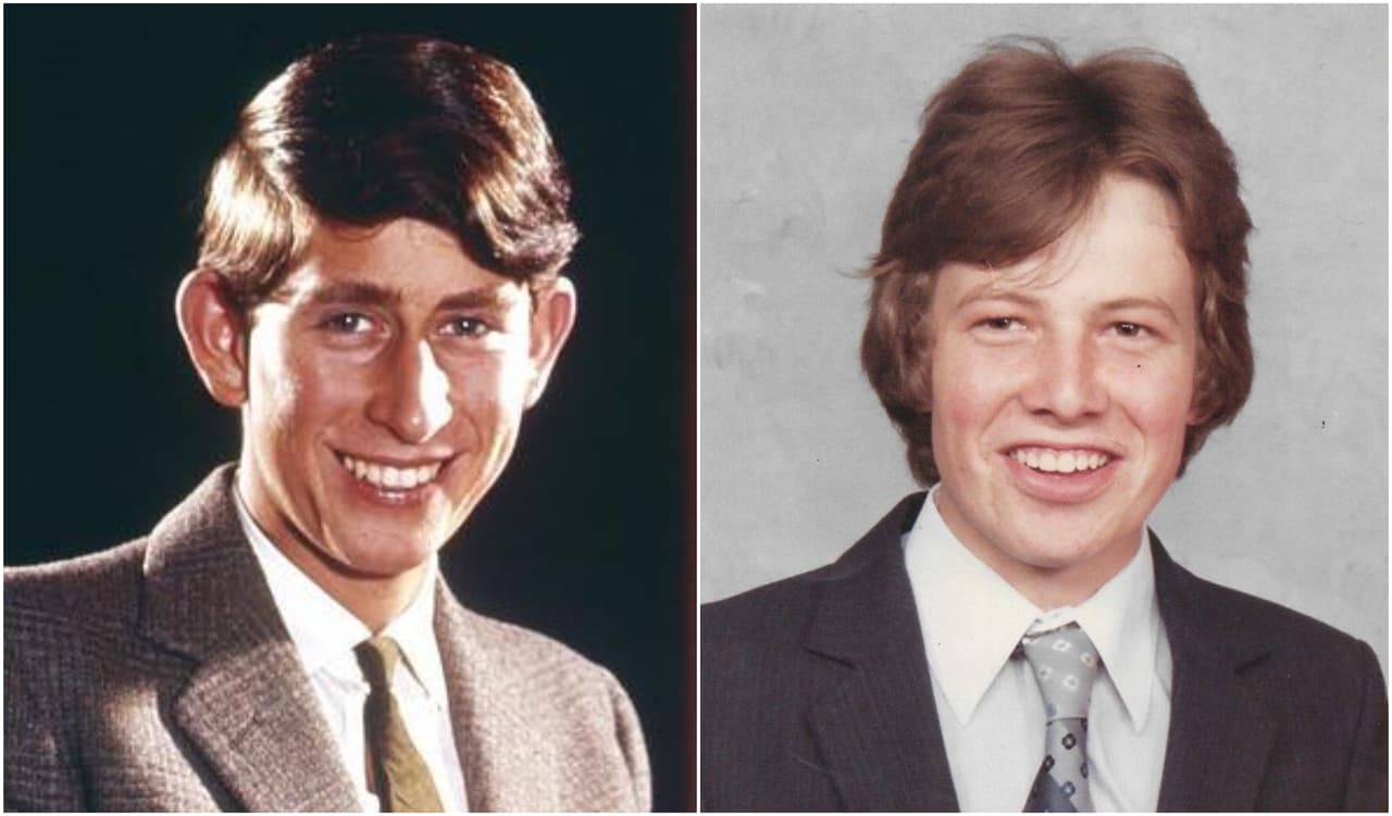 Simon Dorante- Day compartió dicha foto en su cuenta de Facebook y dijo que “alguien había comentado que la estructura ósea de mi cara era igual a la de su majestad. Además, el cabello estilo Camilla no falta”.