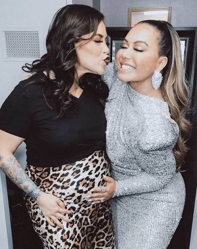 Cuando hizo el anuncio, Jacqie tenía apenas un mes de embarazo.