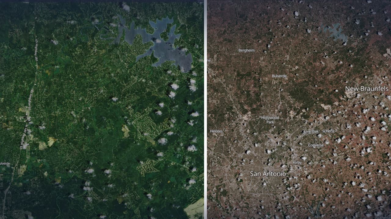 La falta de lluvias en Texas de 2022 es comparable la "gran sequía" de 2011