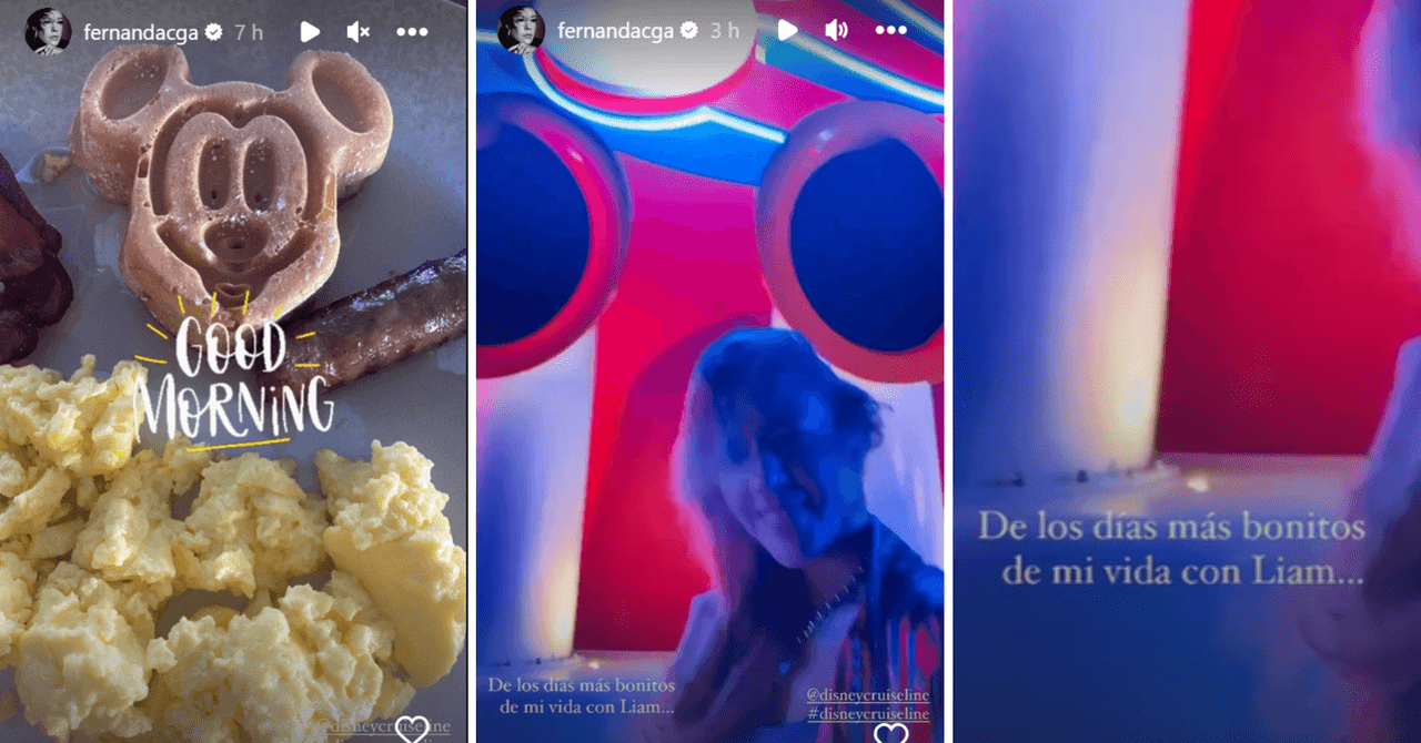 Fernanda Castillo en un crucero