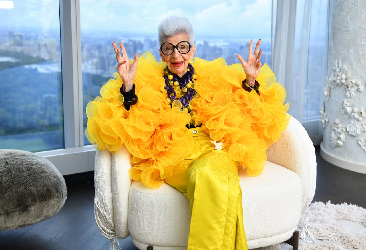Iris Apfel.