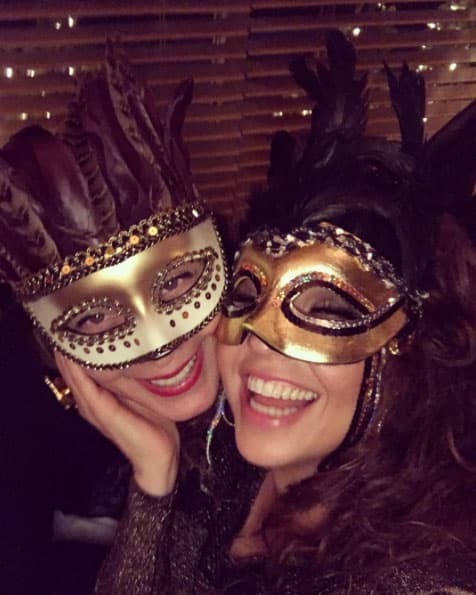 Además compartió divertidos momentos con sus amigos.