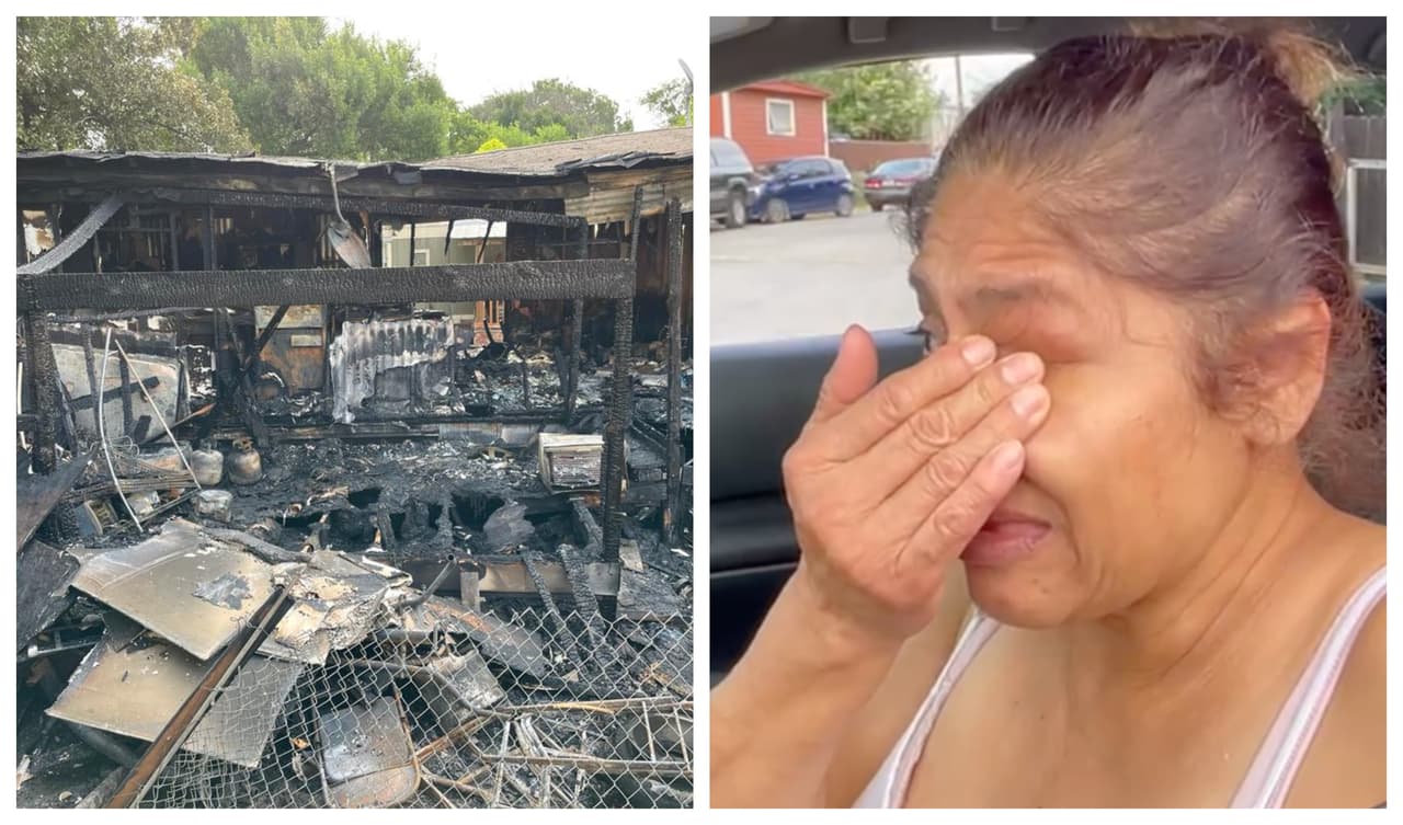 “Estoy devastada”: Su esposo pierde su pierna por covid-19 y ahora se queda sin hogar tras incendio 