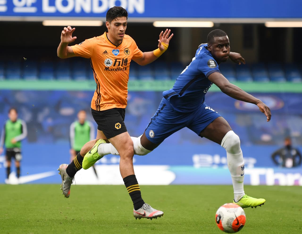 Los últimos minutos Chelsea guardó el balón y Wolverhampton trataba de presionar, pero sus pocos embates fueron neutralizados.