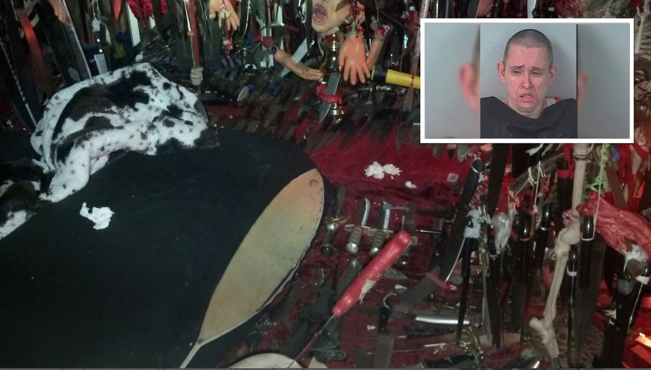 FL: Arrestan a mujer que tenía en su casa 3.700 cuchillos y espadas