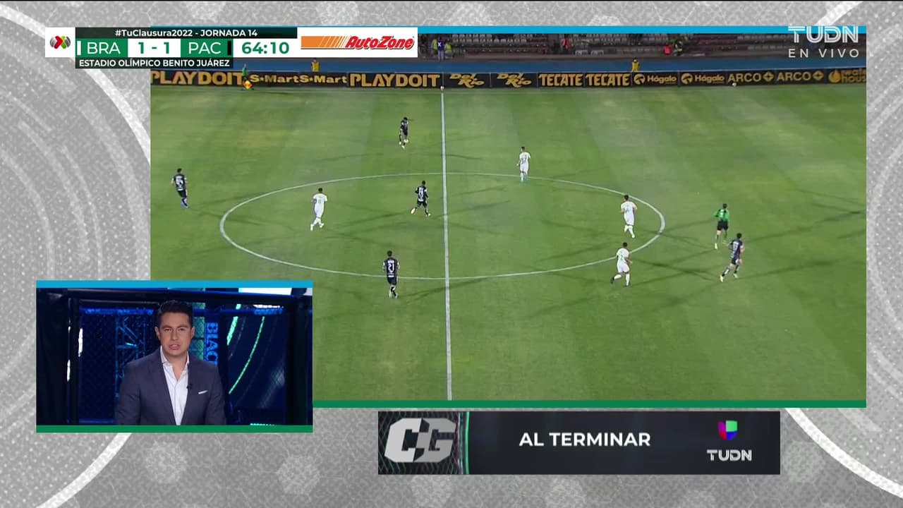 ¡GOOOL! Bryan González anota para Pachuca.