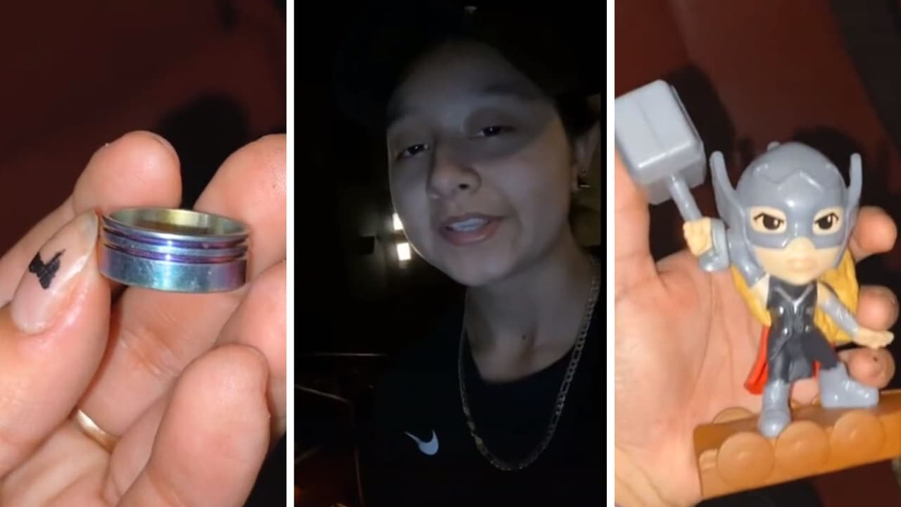 La cantidad de objetos dejaron perplejos a los internautas