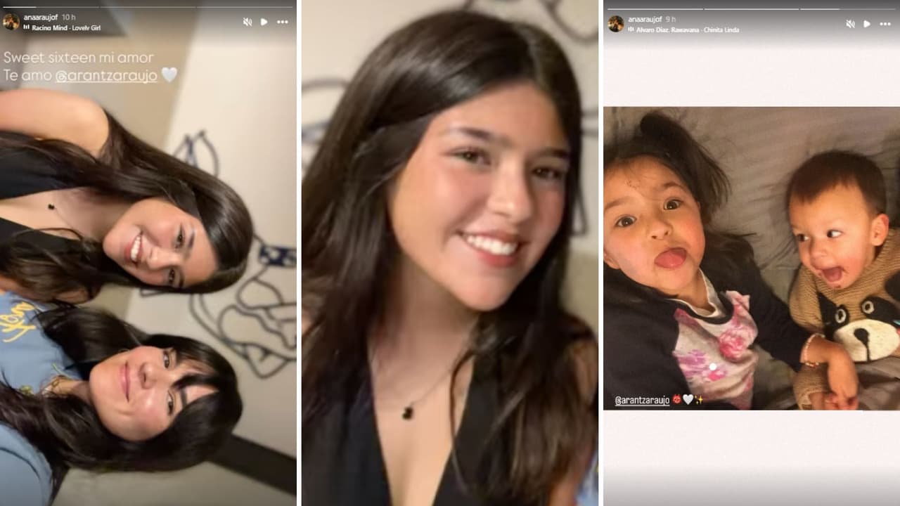Arantza, hija mayor de Pablo Lyle, cumplió 16 años.