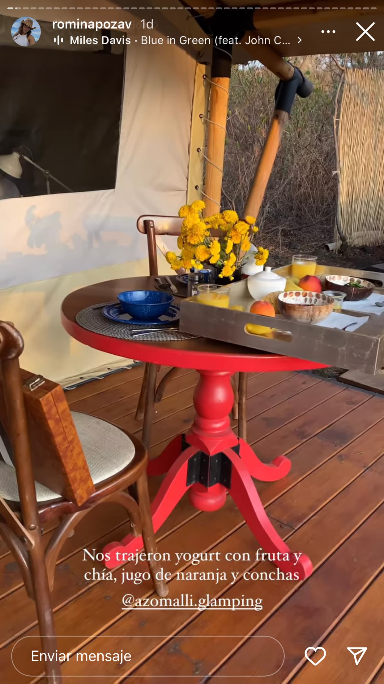 Su escapada romántica de fin de semana estuvo llena de detalles que hicieron especial la celebración.