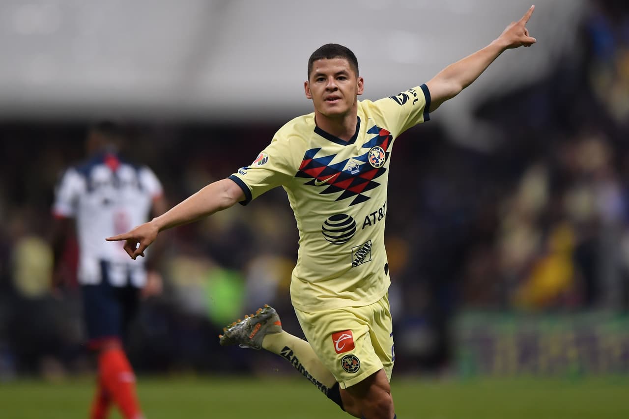 Richard Sánchez festeja el gol y vuela hacia el campeonato del Apertura '19.