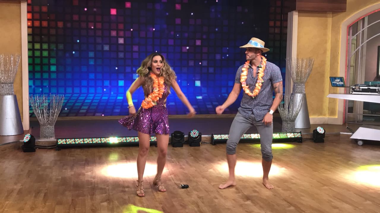 Al ritmo de 'Calypso' de Luis Fonsi, este par de venezolanos mostraron su talento para el baile.