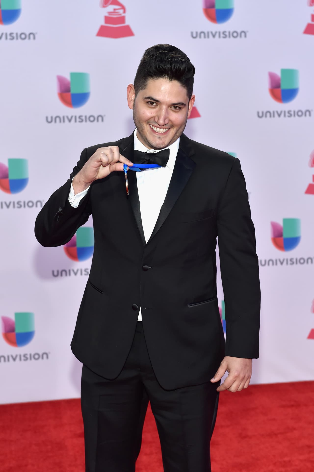 Alfonso Ordóñez, listo con su 'pass'.