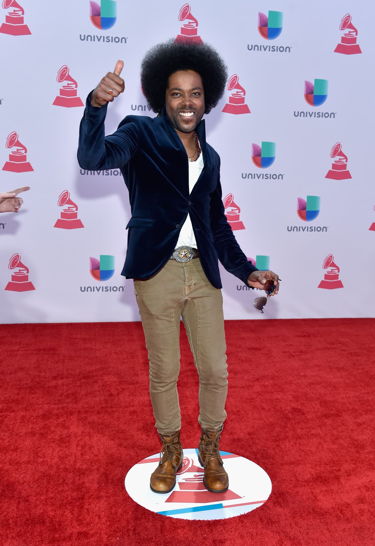 Alex Cuba, siempre risueño.