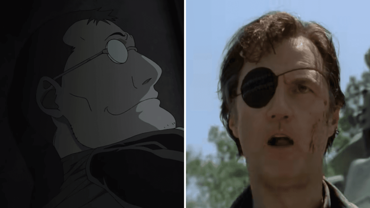 Shou Tucker de ‘Fullmetal Alchemist: Brotherhood' y El gobernador de 'The Walking Dead' son de los villanos más odiados de las series de televisión.