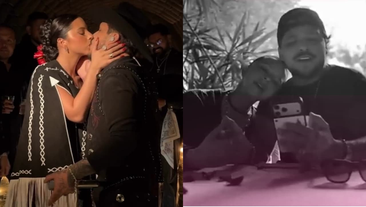 Ángela Aguilar y Christian Nodal cantan ‘Amor Eterno’